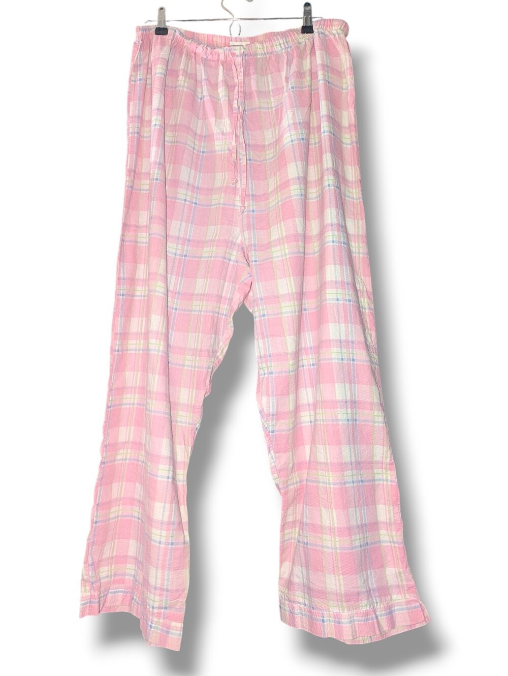 Bobbie Brooks Pink Plaid Flannel Pajama Bottoms 3X